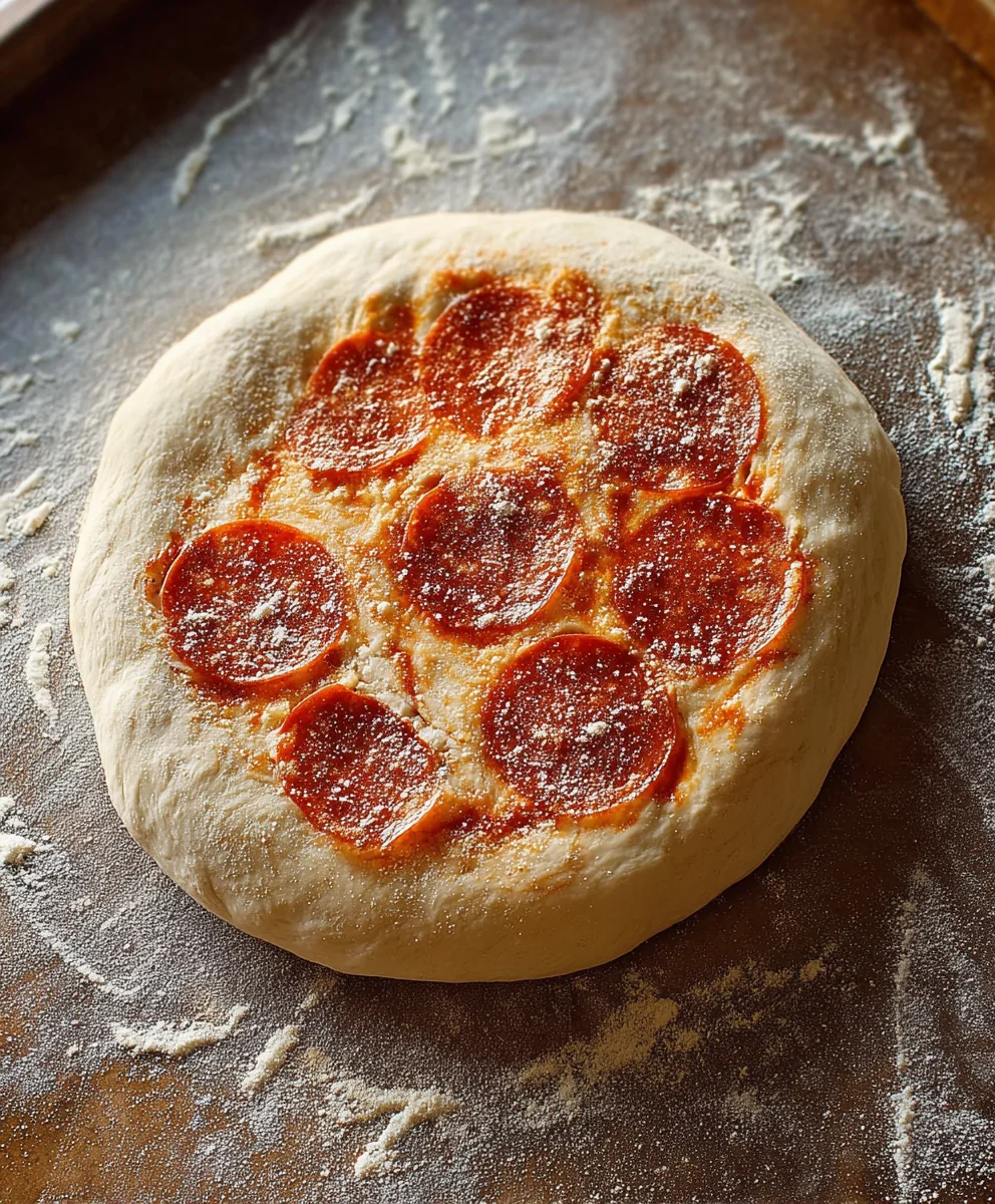 Easy Two Ingredient Pizza Dough Recipe