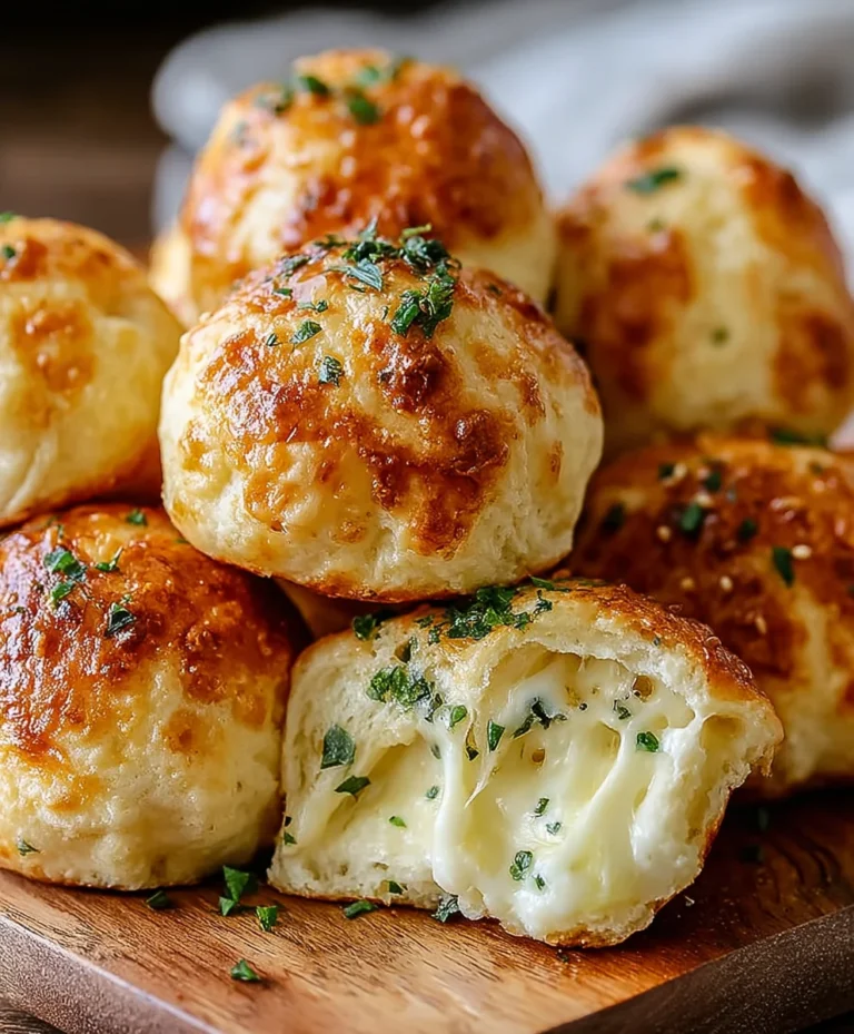 Gooey Mozzarella Biscuit Bombs-Easy Appetizer