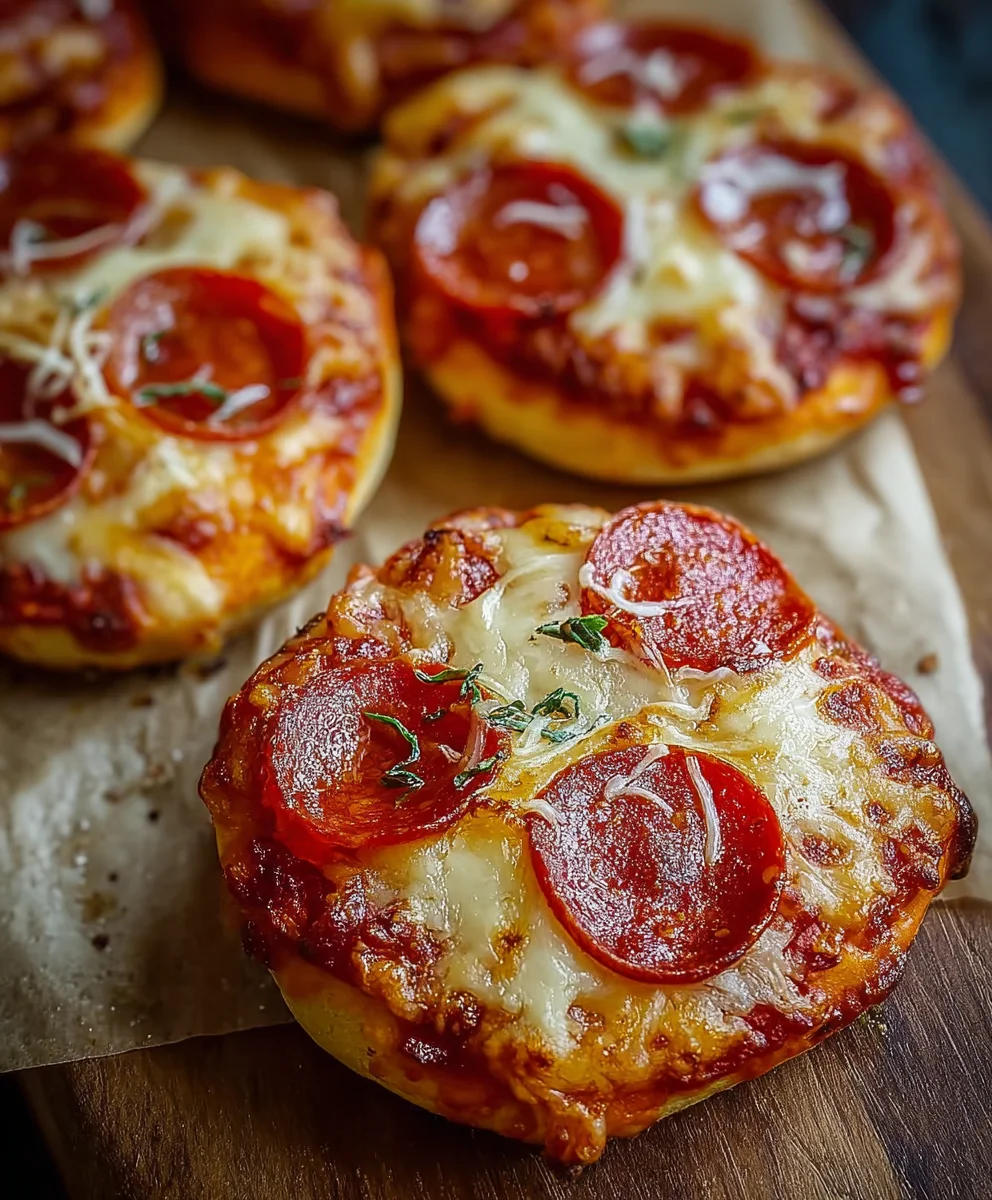 Easy Mini Lunchbox Pizzas-Kid Friendly & Quick