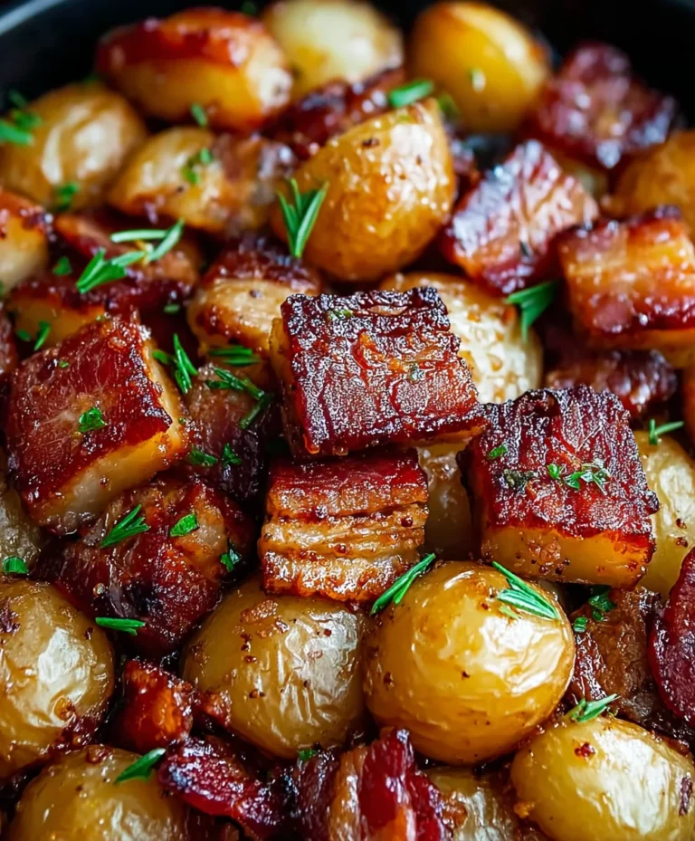 Honey Beef Beef Bacon Roasted Potatoes Recipe