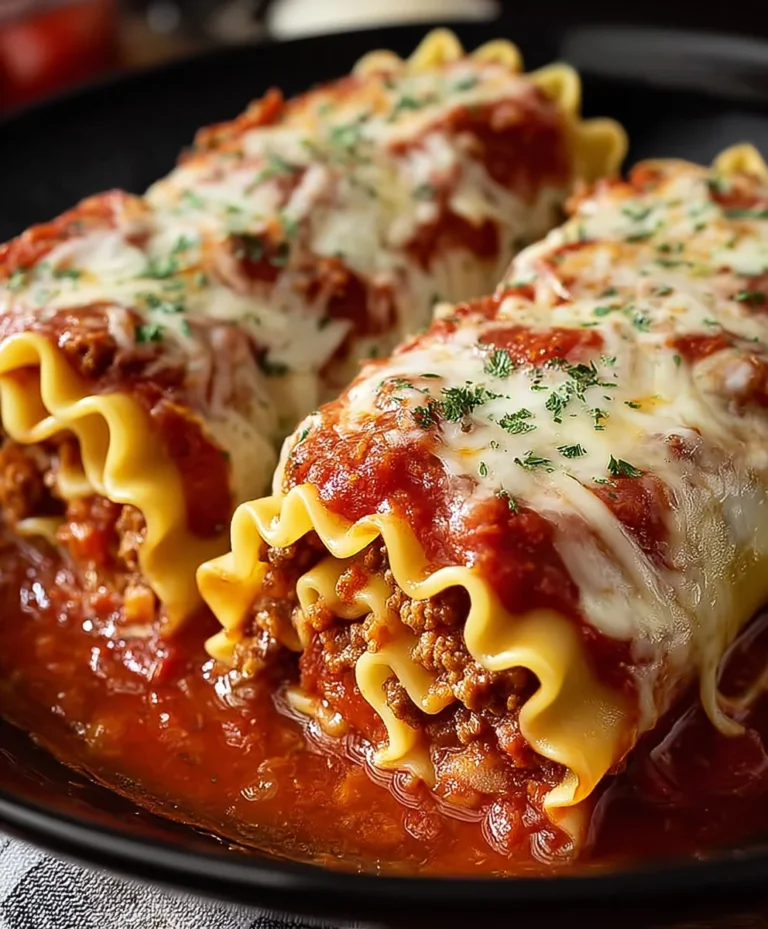 Beef Beef Pepperoni Lasagna Roll-Ups – Easy & Delicious