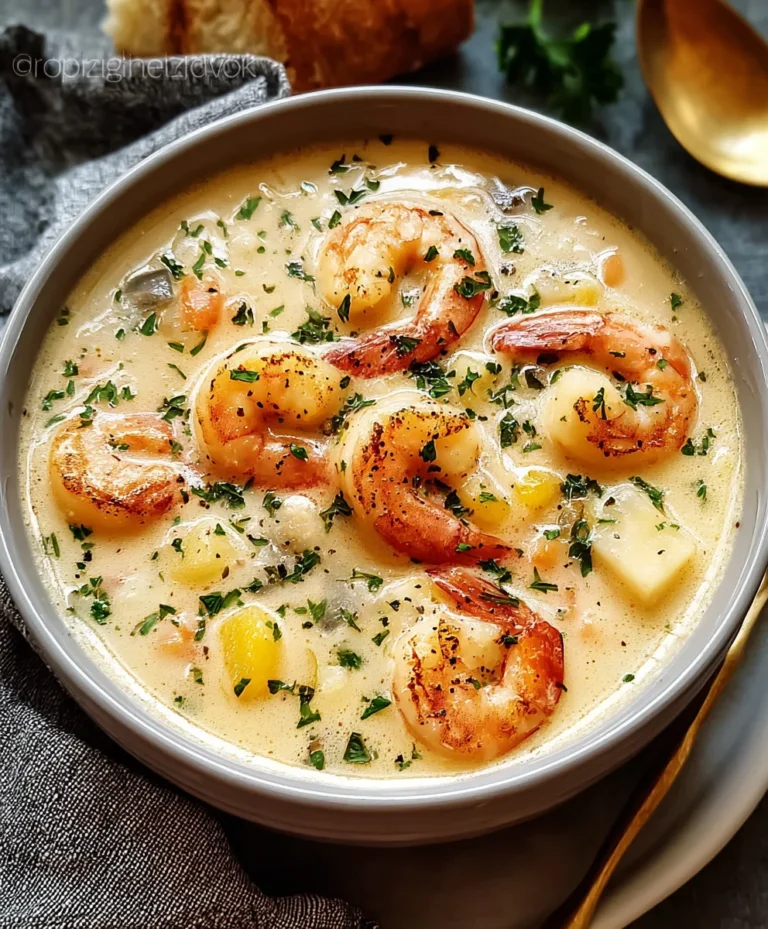 Creamy Shrimp Chowder Recipe – Easy & Delicious