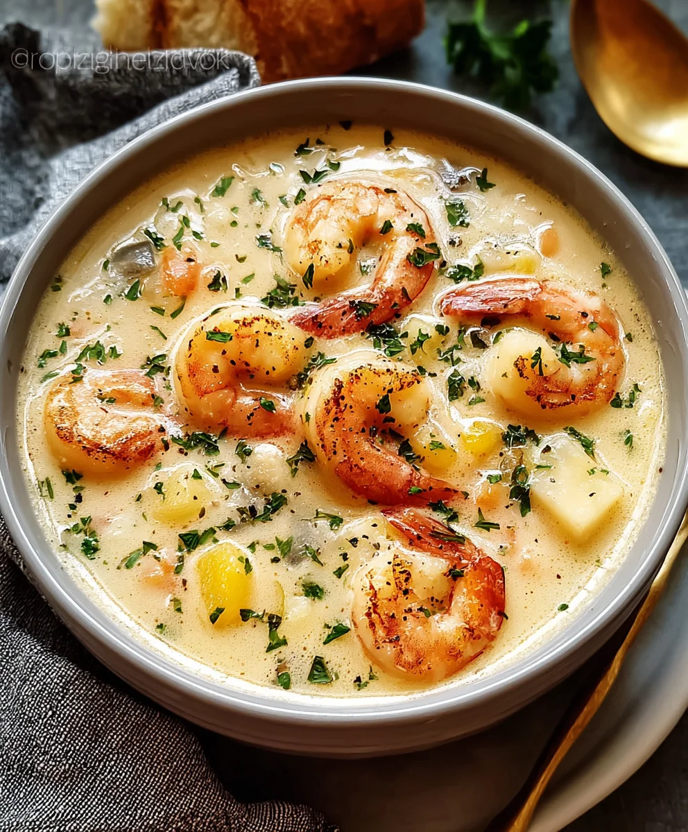 Creamy Shrimp Chowder Recipe - Easy & Delicious
