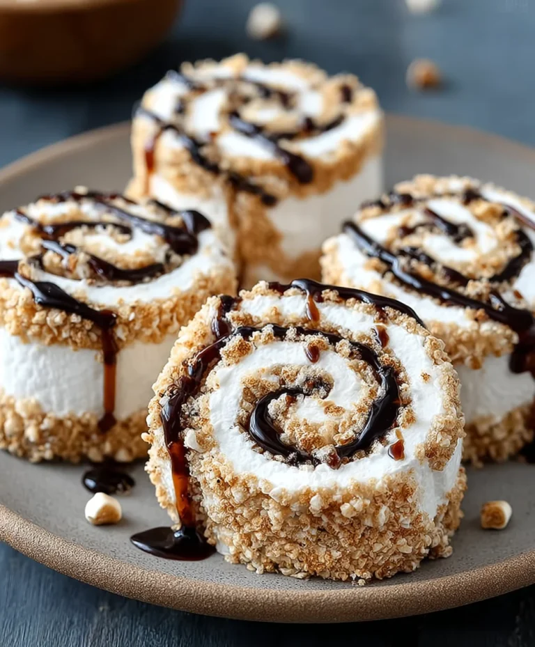 Easy Smores Pinwheels-Dessert Recipe