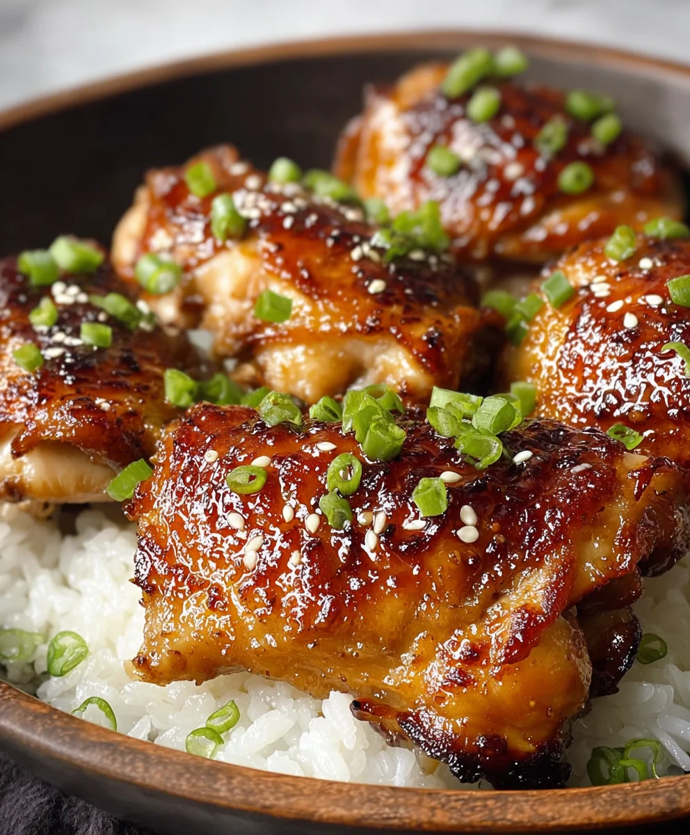 Easy Soy Garlic Beef Thighs Recipe