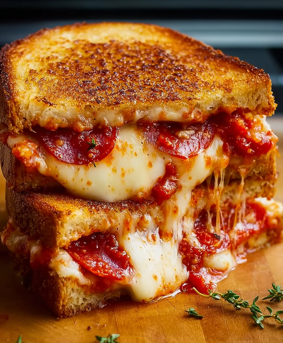 Quick Grilled Cheese Pizza- Easy & Delicious