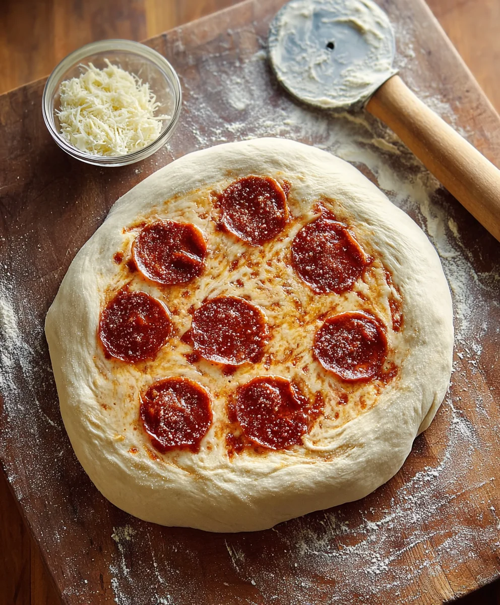 Easy Two Ingredient Pizza Dough Recipe