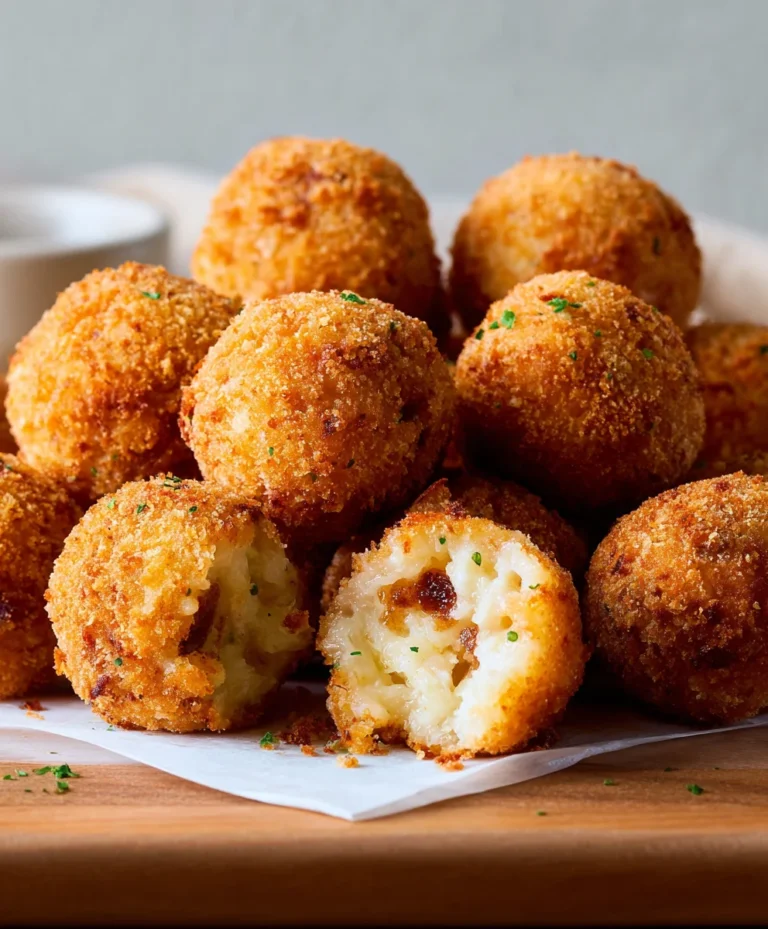 Crispy Fried Mashed Potato Balls – Delicious Appetizer