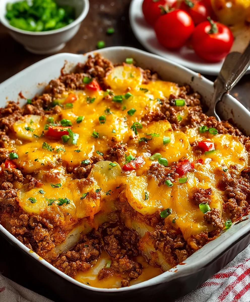 Easy Hobo Casserole Ground Beef Recipe - Delicious!