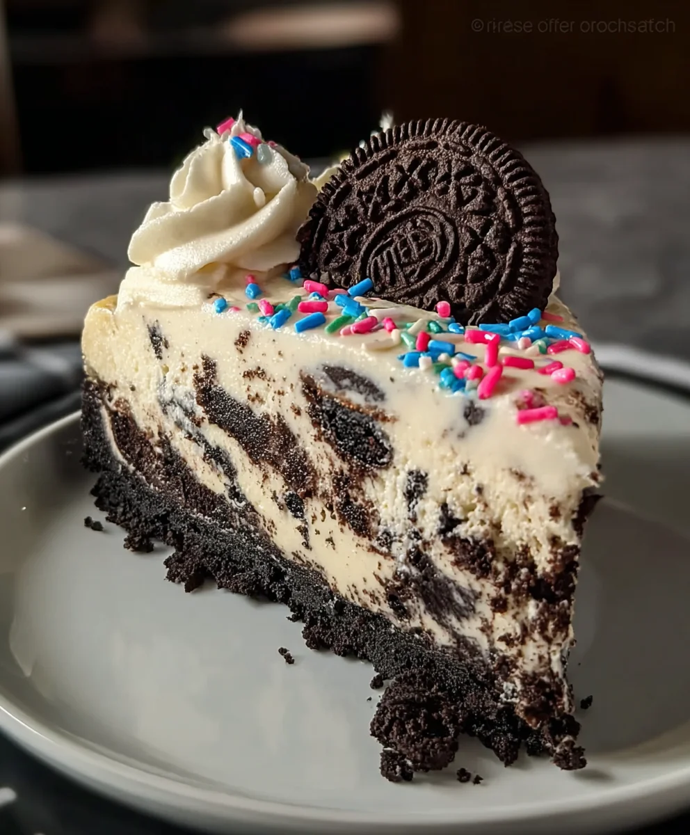 Easy No-Bake Oreo Cheesecake Recipe
