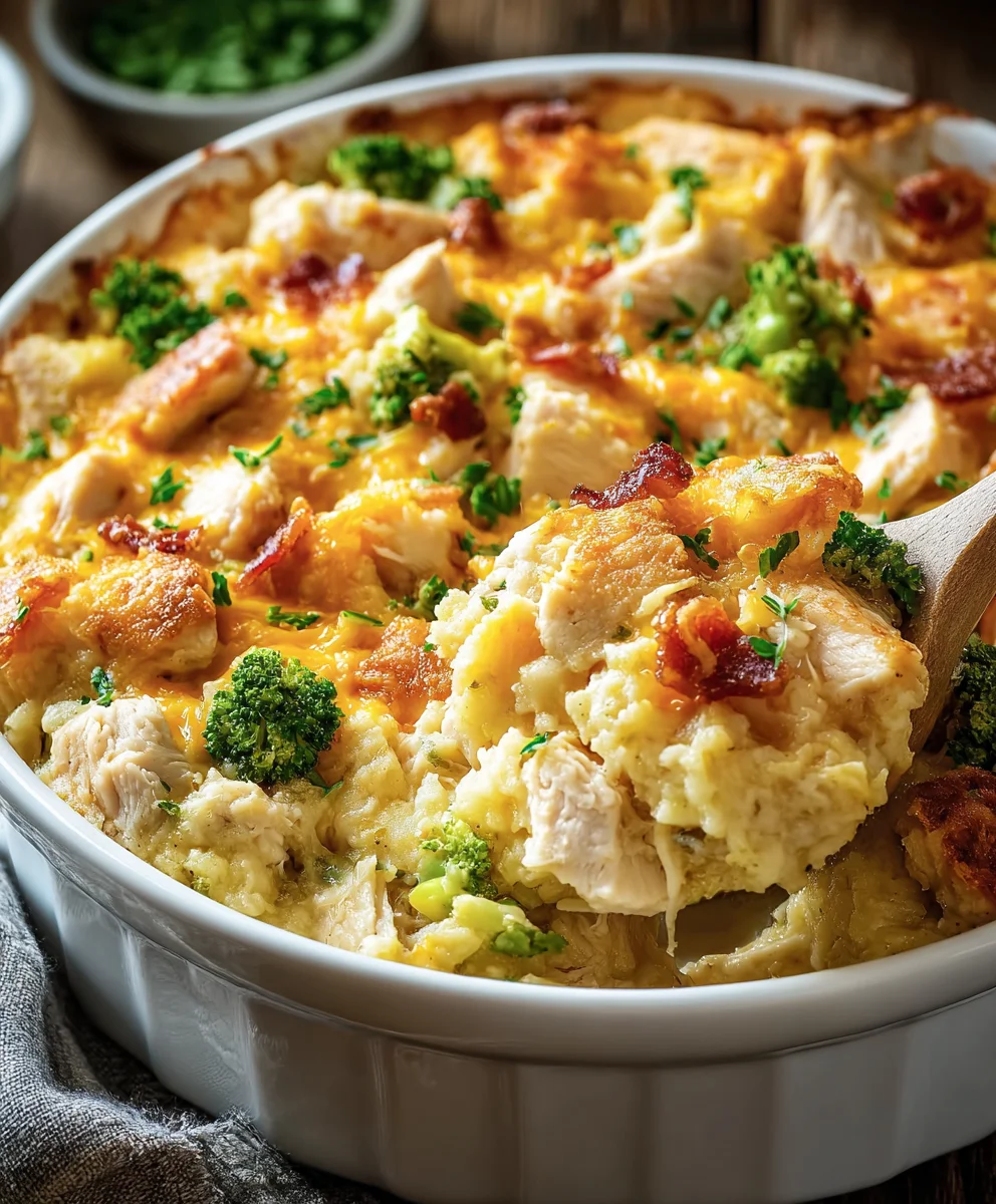 Easy Low Carb Chicken Casserole Recipe