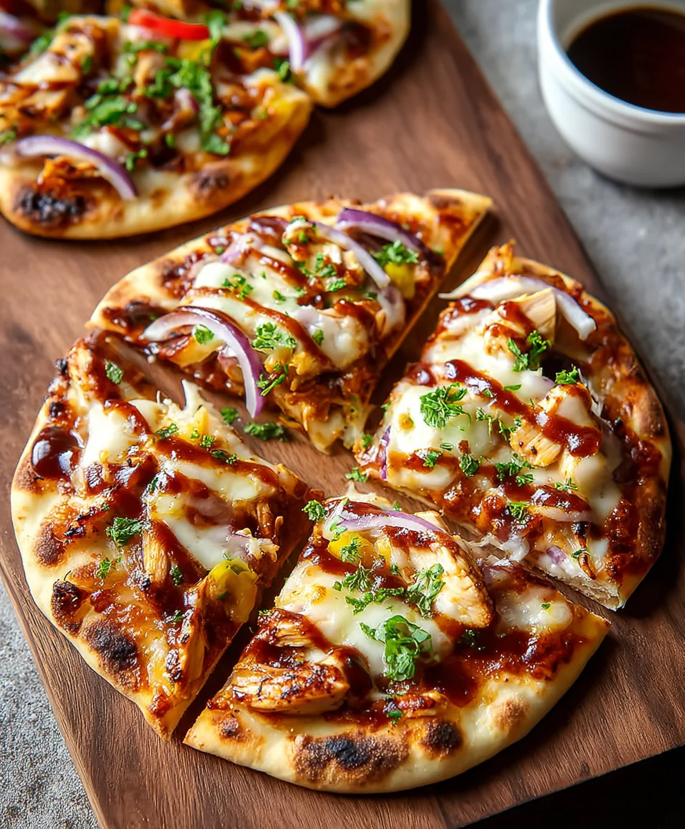 Easy BBQ Beef Naan Pizza - Quick & Delicious Recipe