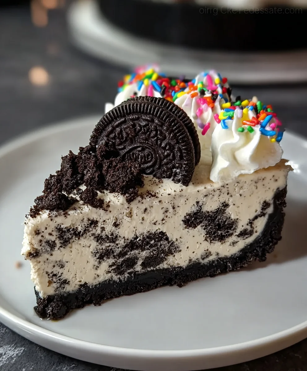 Easy No-Bake Oreo Cheesecake Recipe