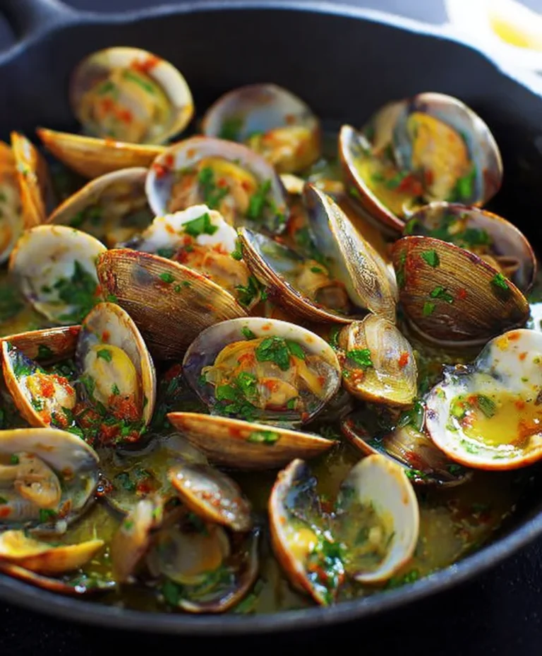 Garlic Butter Sauteed Clams – Easy Seafood Appetizer