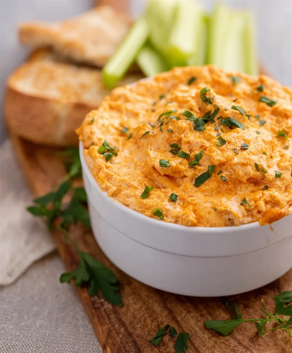 Easy Crockpot Buffalo Chicken Dip Recipe-Game Day Favorite