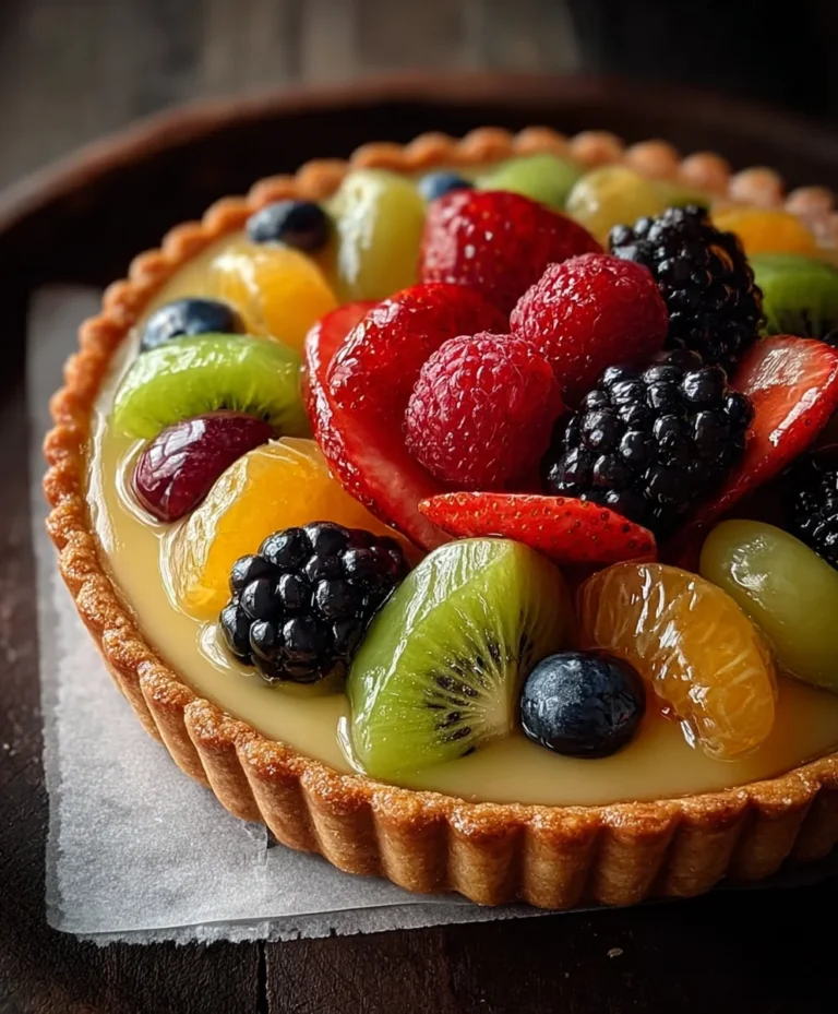 Easy Fruit Tart Recipe – Fresh & Delicious Dessert