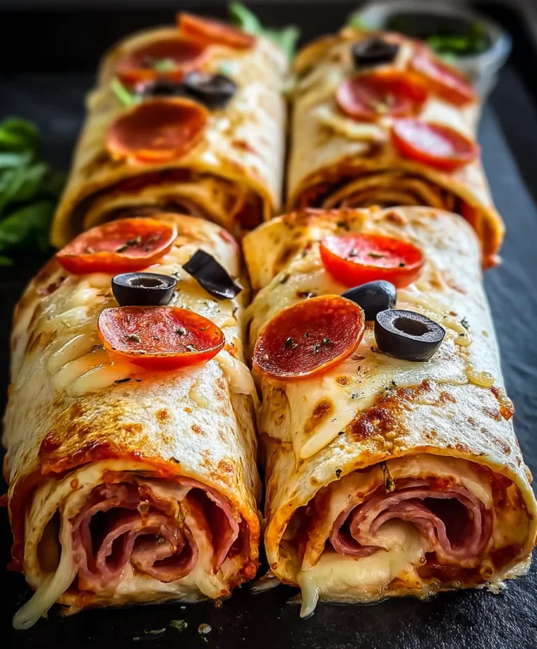 Easy Baked Pizza Wraps – Quick & Delicious Family Dinner