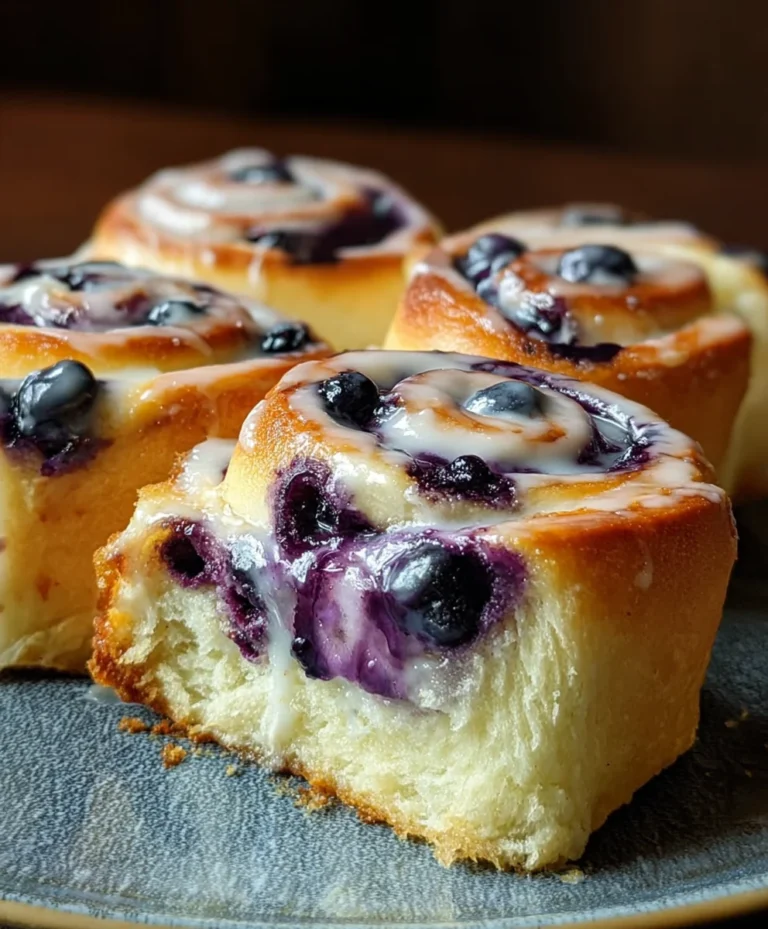 Blueberry Cheesecake Rolls-Decadent Dessert Rolls