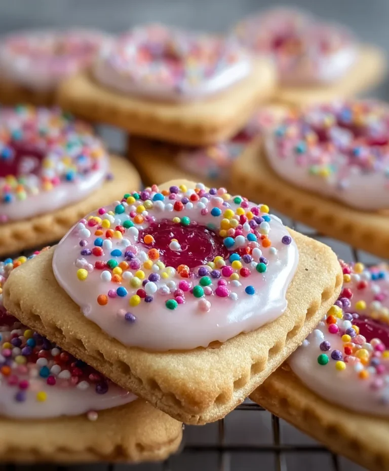 Frosted Pop-Tart Cookies-Easy Sweet Treat