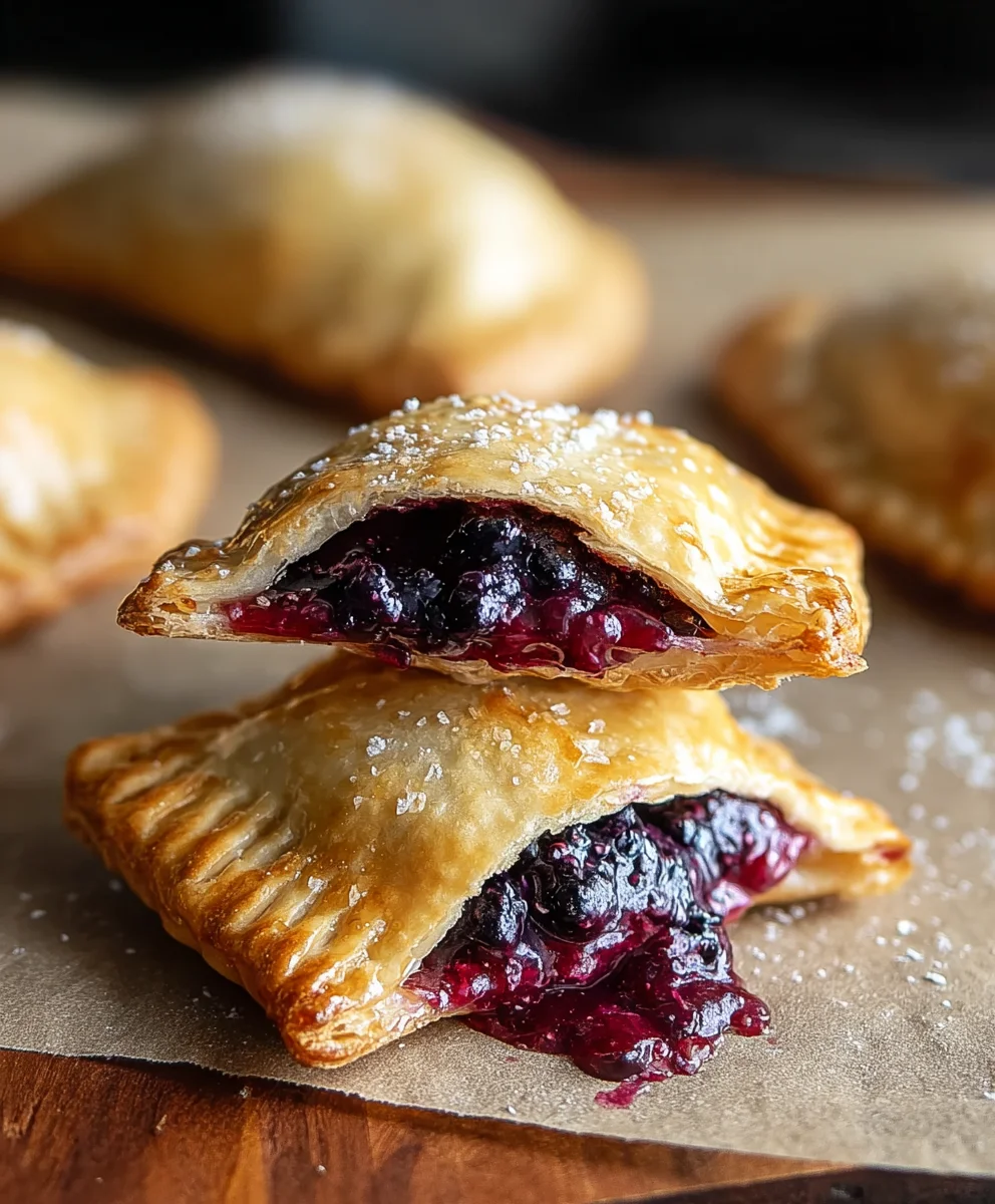 Blackberry Hand Pies-Sweet & Tart Dessert Recipe
