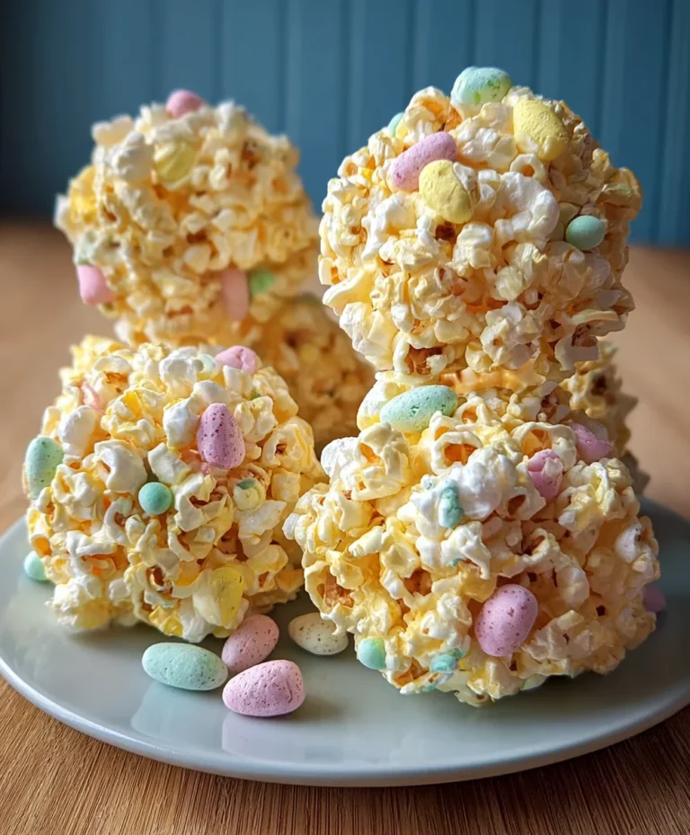 Easy Easter Popcorn Balls – Fun Treat Recipe