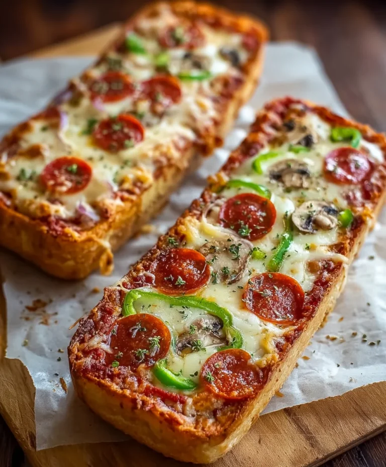 Easy French Bread Pizza – Fast Weeknight Dinner
