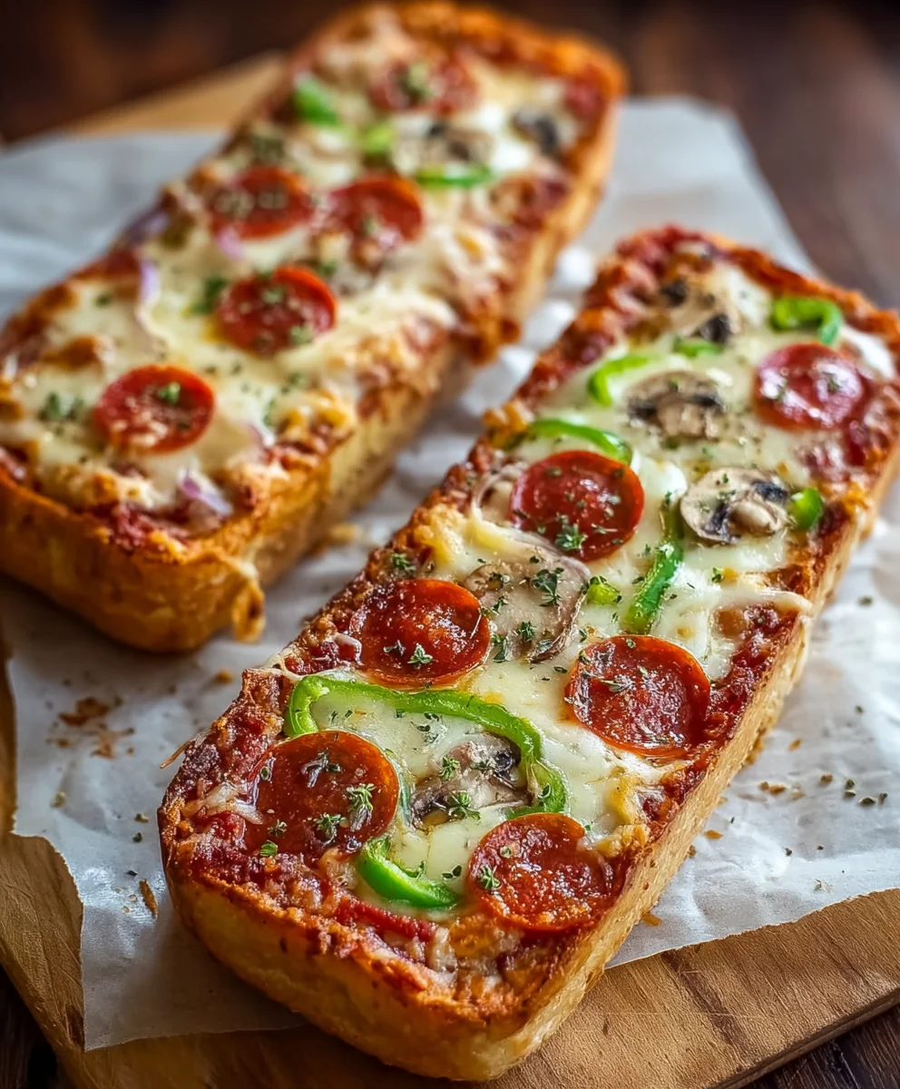 Easy French Bread Pizza - Fast Weeknight Dinner