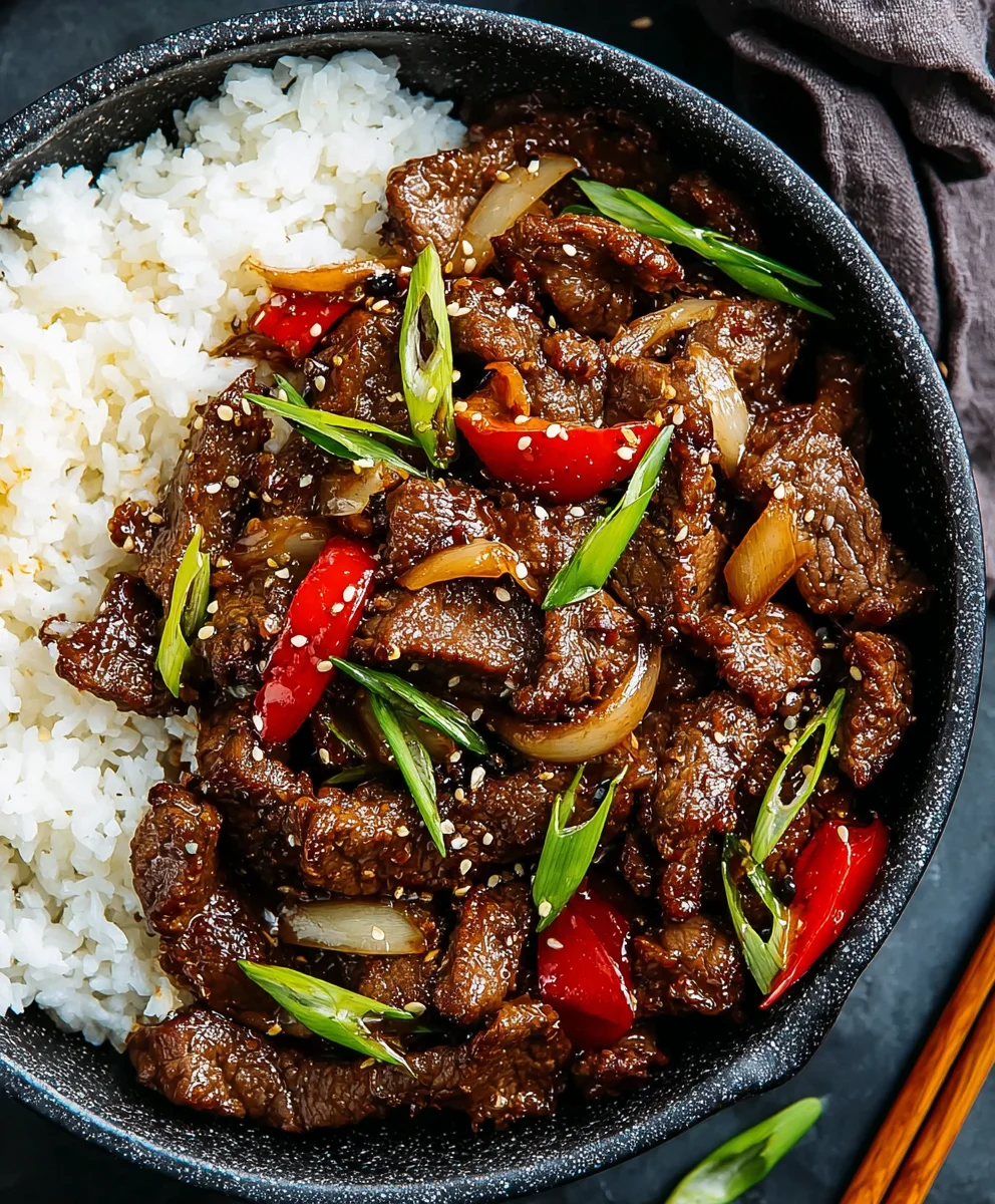 Spicy Black Pepper Beef - Quick & Flavorful Dinner