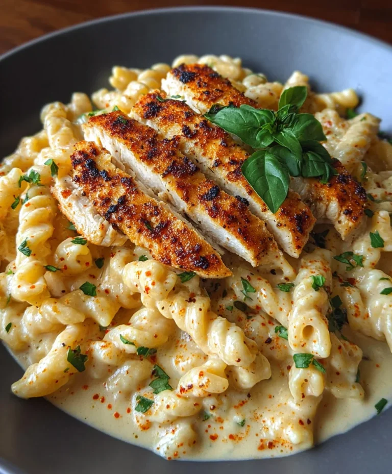 Creamy Chicken Garlic Parmesan Pasta Recipe