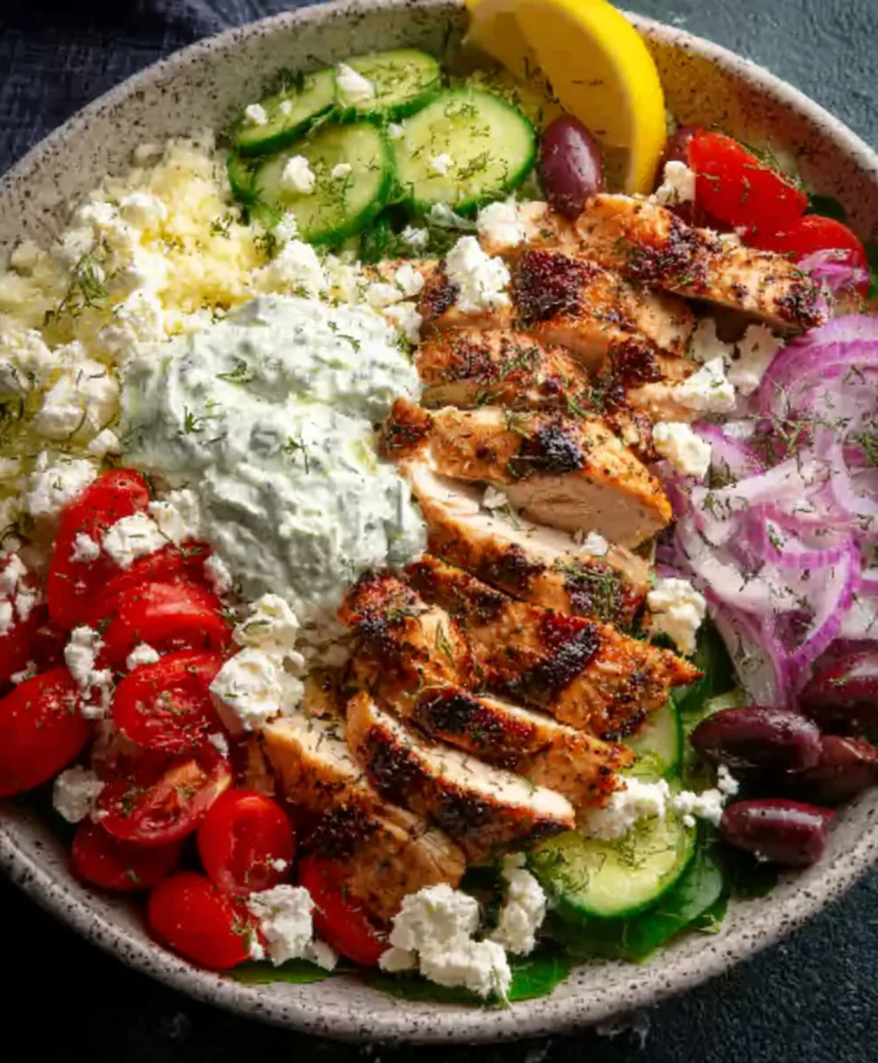 Easy Greek Chicken Bowls - Flavorful & Quick Dinner