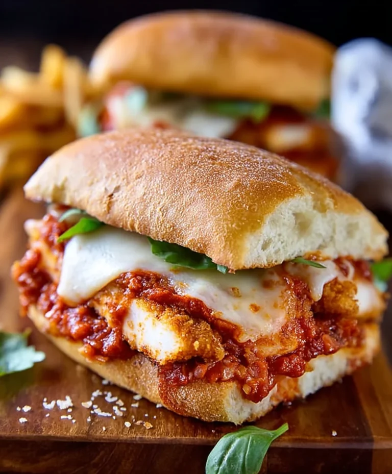 Easy Chicken Parmesan Sandwiches Quick Weeknight Meal