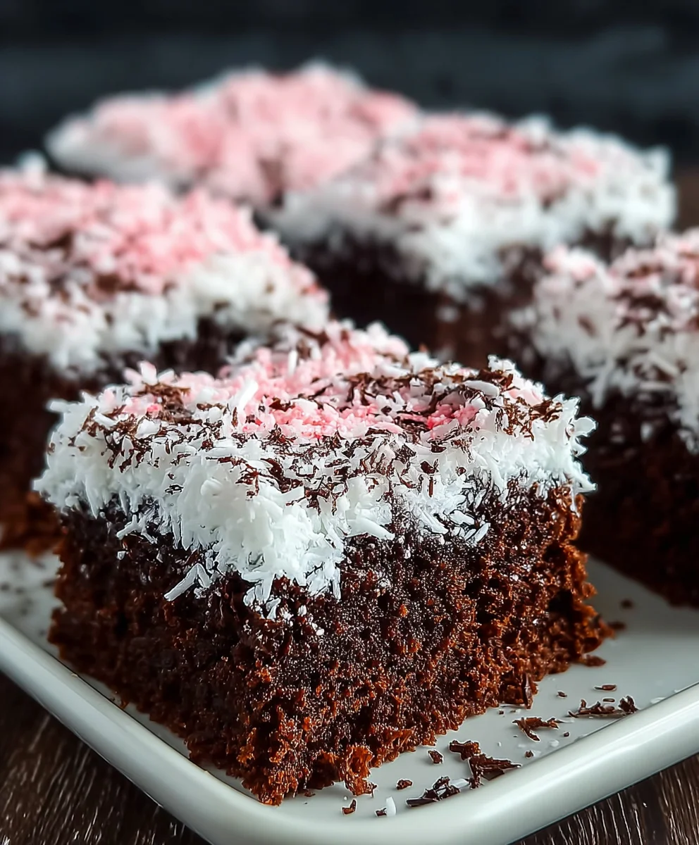 Sno-Ball Brownies - Decadent Chocolate Cake Bliss