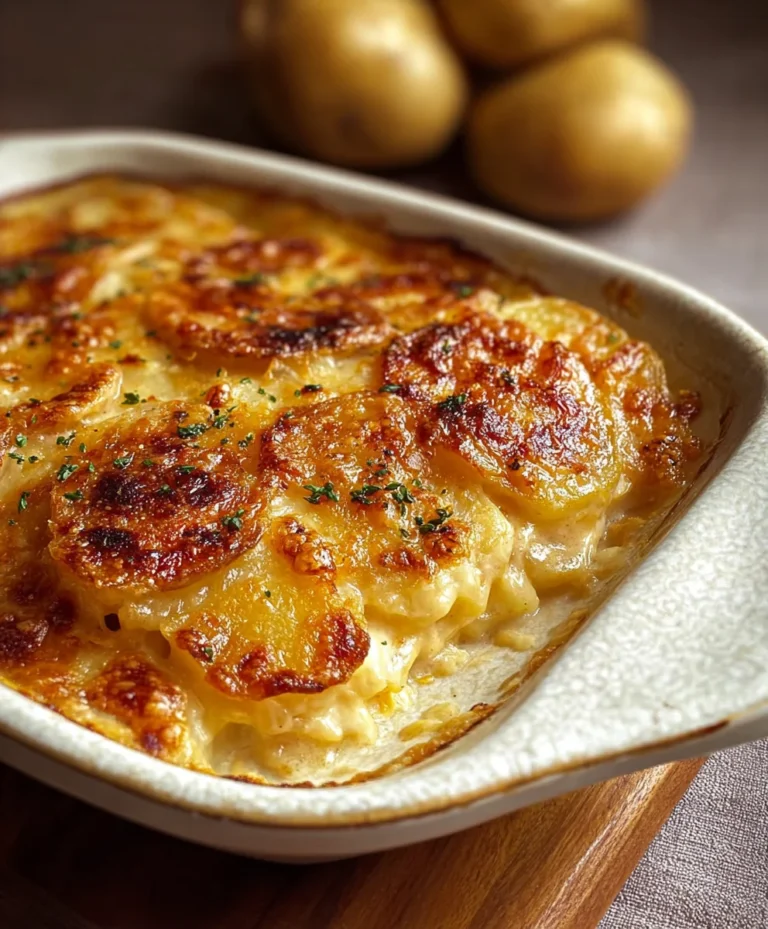 Easy Potatoes au Gratin- Creamy Comfort Food Recipe