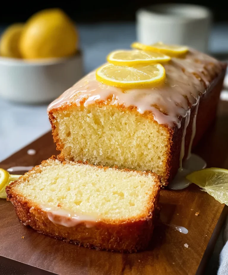 Easy Lemon Loaf Recipe – Moist & Delicious