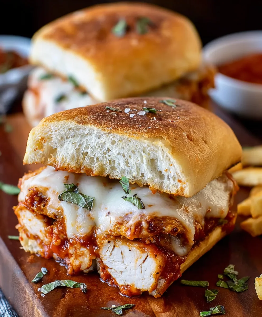 Easy Chicken Parmesan Sandwiches Quick Weeknight Meal