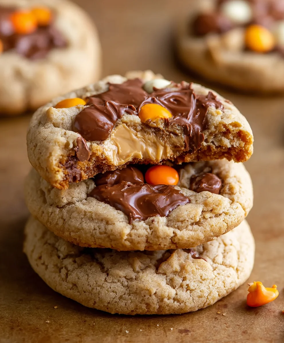 Reeses Cheesecake Cookies-Decadent Treat