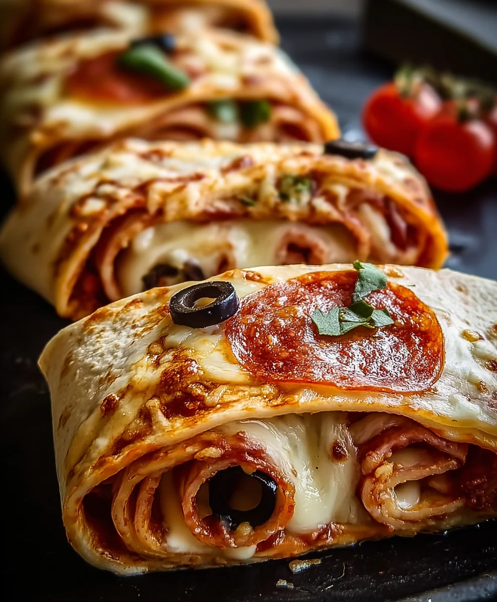 Easy Baked Pizza Wraps - Quick & Delicious Family Dinner