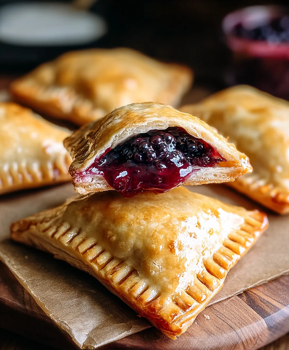 Blackberry Hand Pies-Sweet & Tart Dessert Recipe