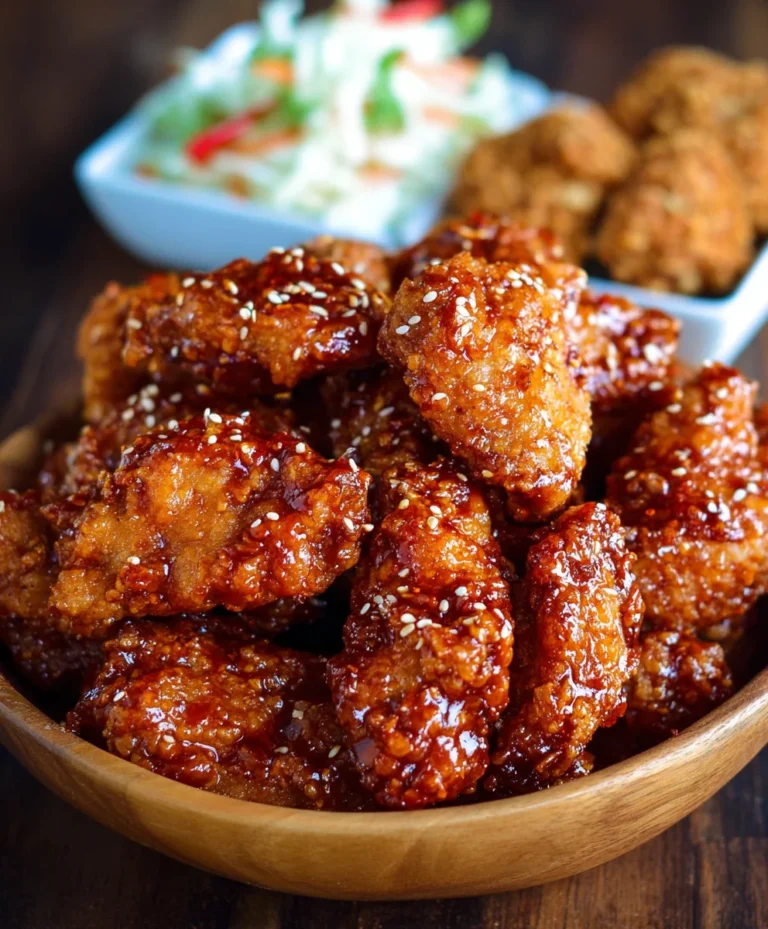 Korean Fried Chicken Recipe-Yangnyeom Style