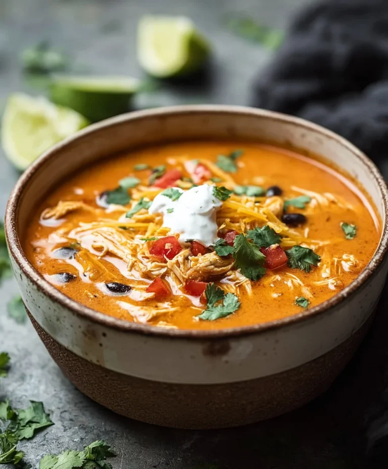 Easy Creamy Chicken Enchilada Soup – Quick Comfort Food