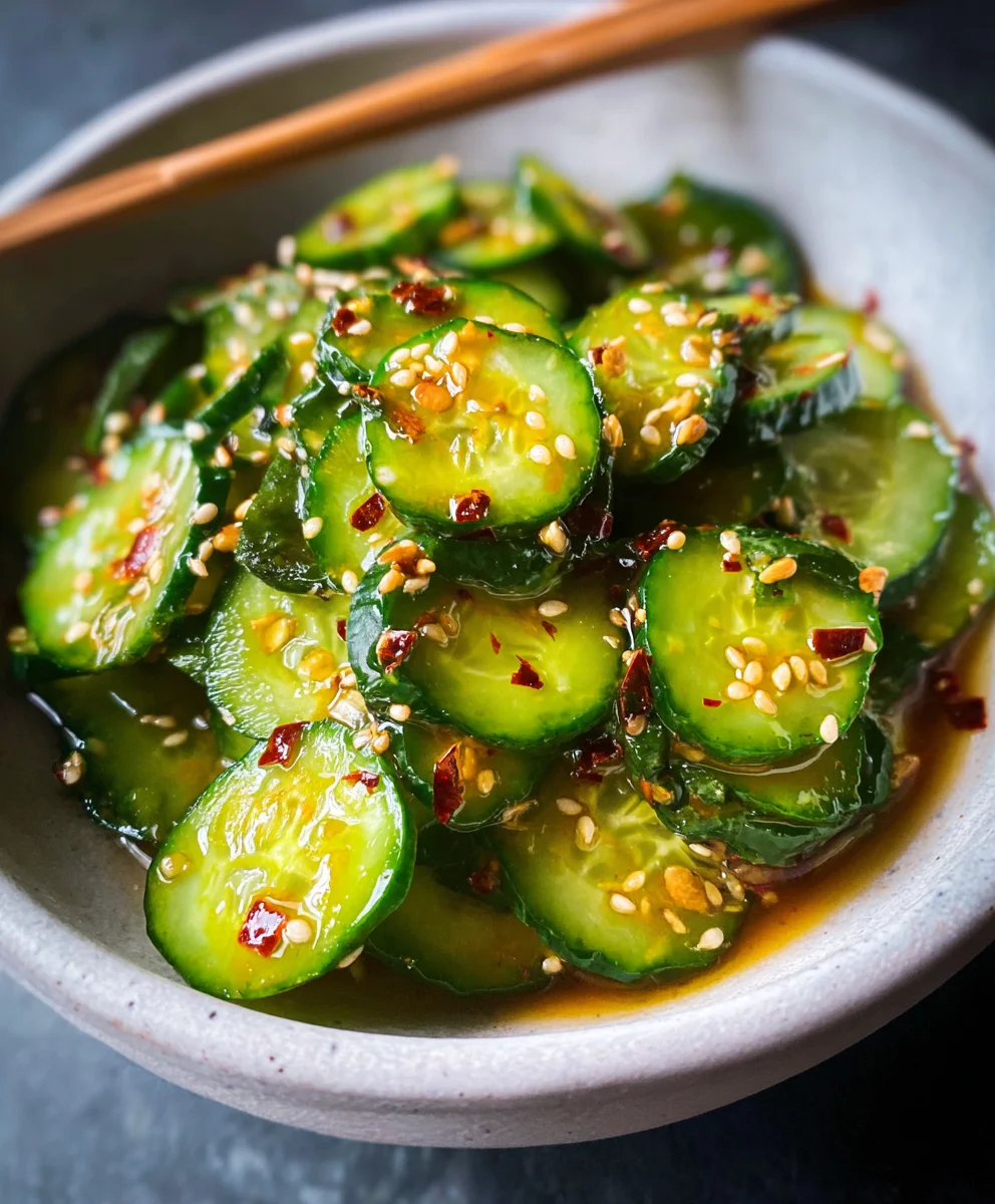Easy Asian Cucumber Salad Recipe - Quick Refreshing Side