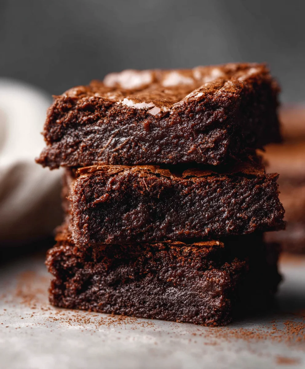 Easy Sourdough Discard Brownies-Rich Chocolate Treat