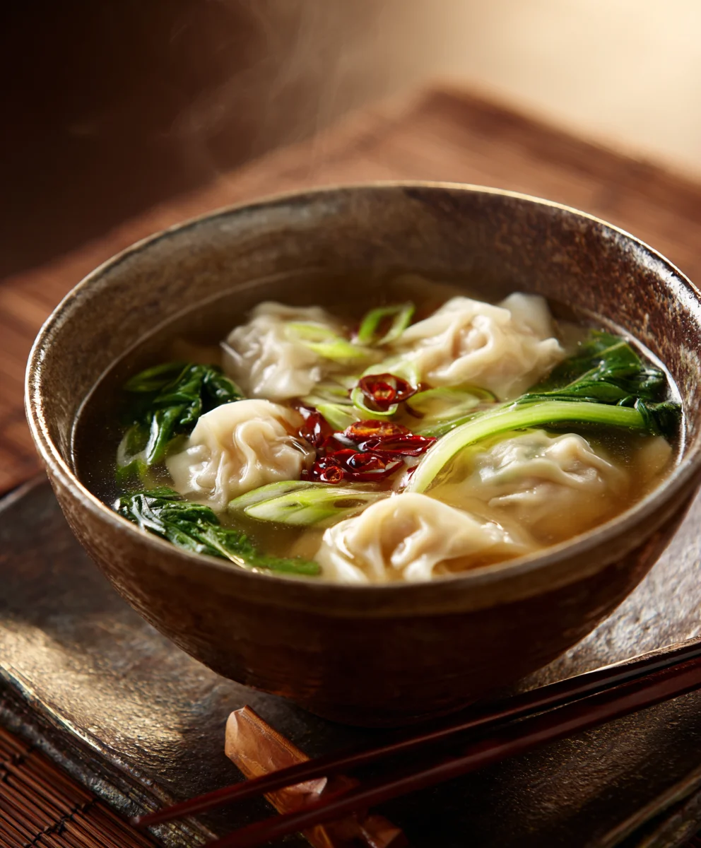 Easy Beef Wonton Soup Recipe - Quick & Delicious