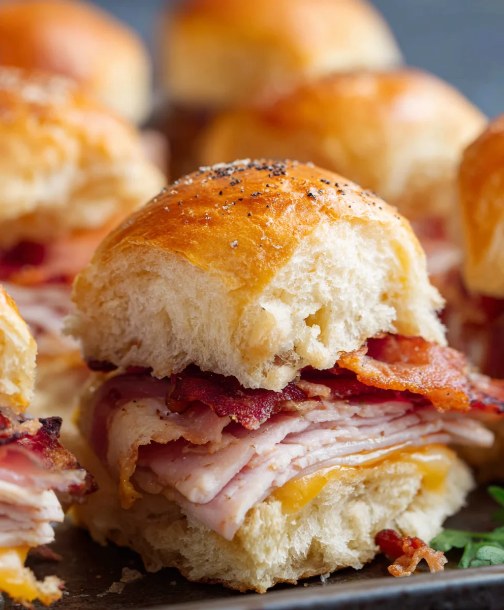 Easy Beef Club Sliders Recipe - Crowd Pleaser