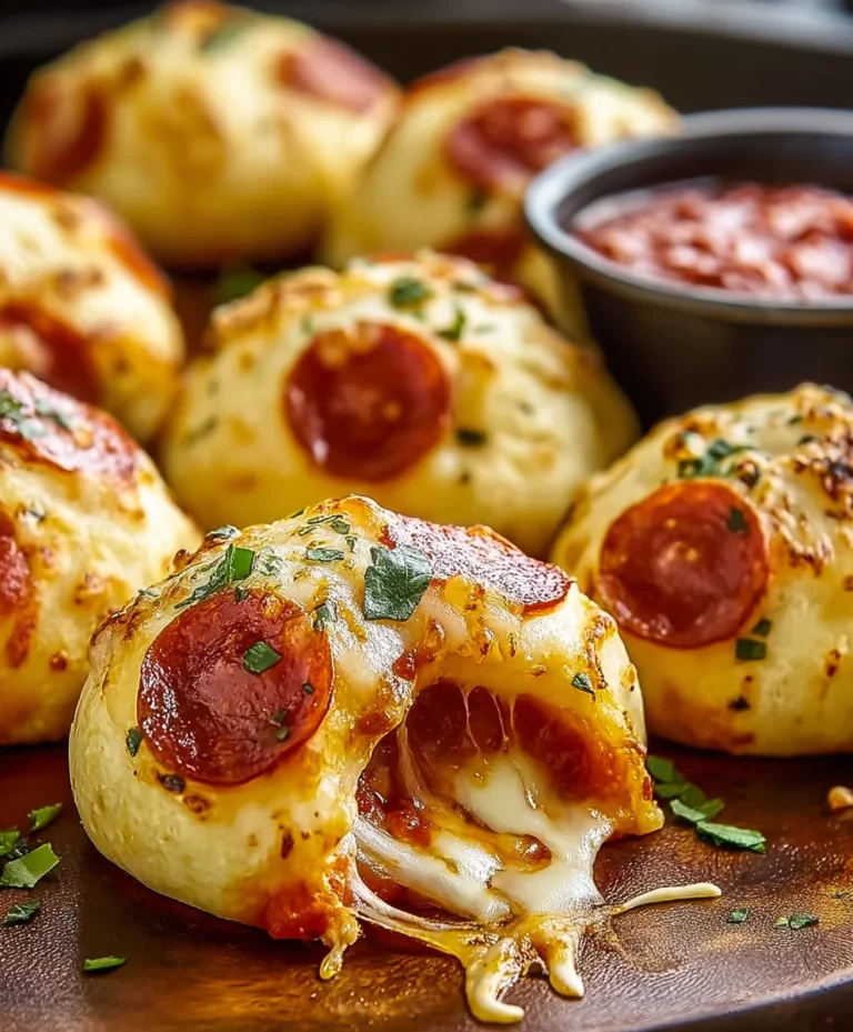 Cheesy Beef Beef Pepperoni Pizza Bombs Delicious Recipe
