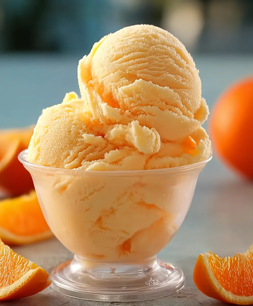 Orange Crush Sherbet Recipe - Refreshing & Easy Dessert