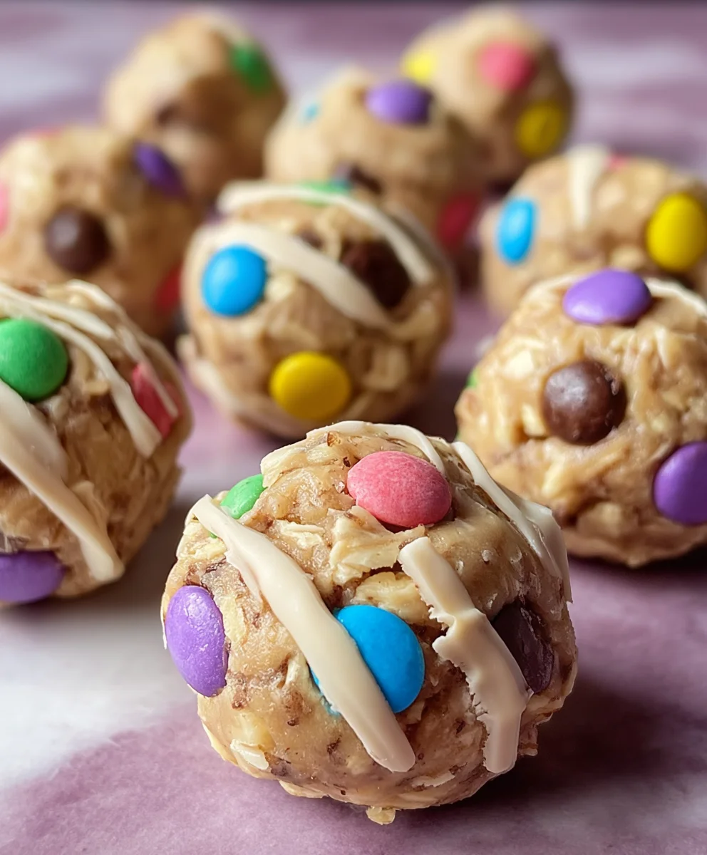 Easter Egg Cookie Dough Bites-No Bake Treat
