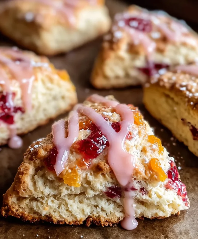 Blood Orange Scones- Zesty & Fluffy Baked Good