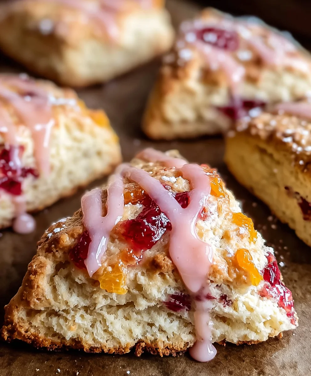 Blood Orange Scones- Zesty & Fluffy Baked Good