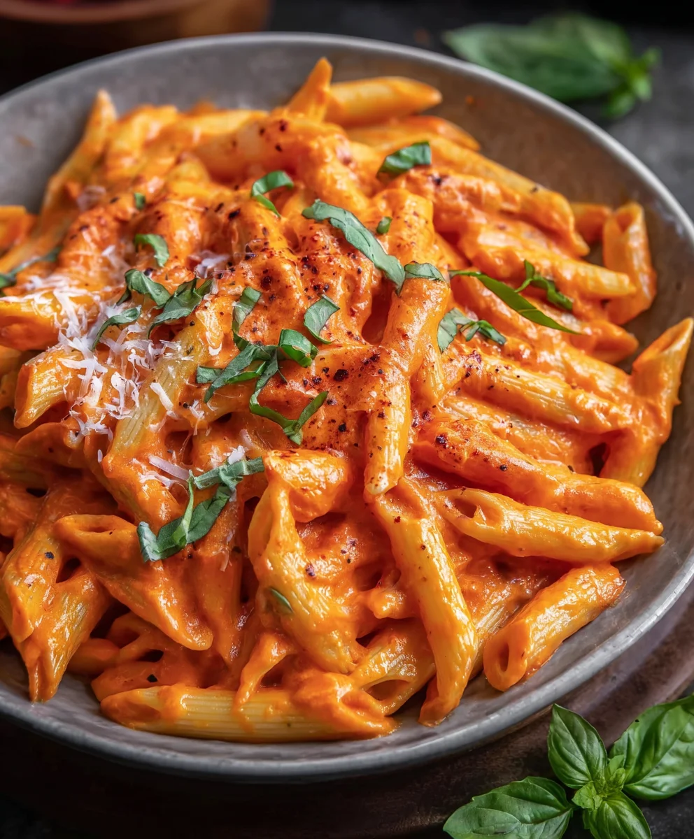 Healthy Penne Alla Vodka Extract-Non Non-Alcoholic Alternative Easy Recipe